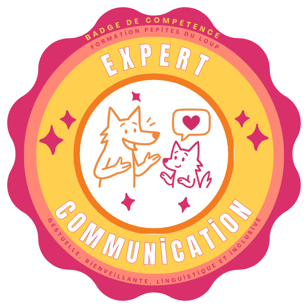 badge de compétence communication avec l'enfant